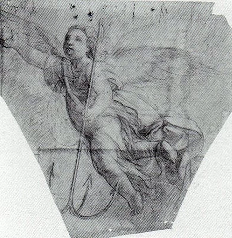 Angelo - 1871, carboncino su carta cm. 90x90, coll.privata